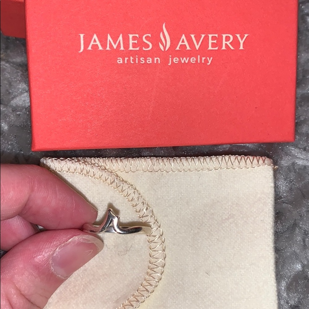 James Avery cursive “r” ring.